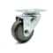 Service Caster 3 Inch Gray Polyurethane Wheel Swivel Top Plate Caster SCC-20S314-PPUB-TP3 - alternate 1